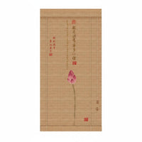 Chinese design Bamboo scroll Blind draw up Design Bamboo Slat Shade Natural Aesthetic Partition Screen Sun Protection for Restaurant Owners, Interior Designers, Living Room, Bedroom, Doorway, Balcony
