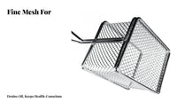Mini French Fry Basket Restaurant Design Mini Fry Basket Miniature Size Individual Food Server for Restaurants, Pubs, Parties