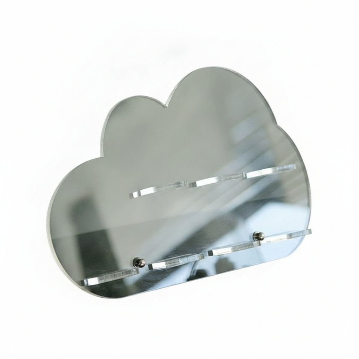 Cloud Shape Dessert Rack Clear Macaron Display Stand Transparent for Party Hosts