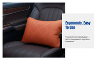 Car Support Pillow, Neck Headrest Pad, Universal Interior Accessory for Model 9 Model 8, Breathable, Ergonomic, Multi-Color