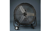 Portable Drum Fan with Wheels Wheeled Industrial Drum Fan with Wheels Heavy Duty for Garage
