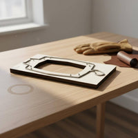 Single-Stroke Forming Cat Storage Tray Cutting Die Long-Lasting Blade Leather Cat Tray Die Mold Time Saving Leatherworking Tool Thick Wood Base for Leatherworkers, DIY Crafters, Craft Room, Workshop
