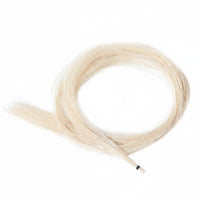 Tied End Horse Tail Hair Flexible Horsehair Bundle Weaving Use Bow Hair Replacement Long-Lasting