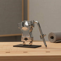Bass Drum Tom Holder Heavy Duty Tom Drum Holder Chrome for Drummers, Music Practice, Studio Audio Production, Stage Performance