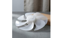 Curved Blades Transparent Plastic Fan Blade Translucent 12 Inch Fan Blade