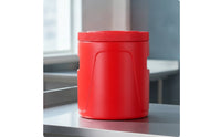 Insulated Bucket with Stainless Stainless Steel Insert Heavy Duty Thermal Container with Screw on Lid Portable Thermal Bucket for Caterers, Catering
