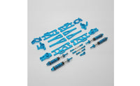 RC Car Metal Upgrade Set RC Car Damping System Parts with Shocks Damping Front and Rear Shock Absorbers