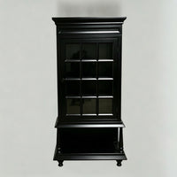 Miniature Armoire with Openwork Unpainted Dollhouse Cabinet Handcrafted Dollhouse Cabinet with Shelf for Hobbyists, Collectors, Diorama