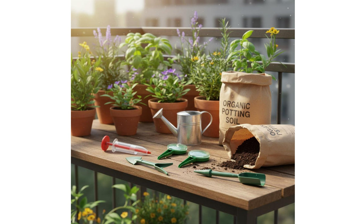 6 Pieces Handheld Dispenser Set Exact Seeding Mini Dispenser Kit Accurate Sowing Mini Gardening Tool Kit for Indoor Gardeners, Potting