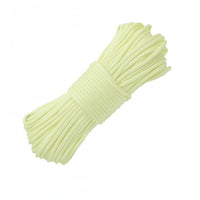 4 Mm Luminousin-the-Dark Cord Round Luminous Cord Woven Glow Paracord High Visibility