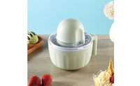 Rechargeable Ice Cream Maker Cordless Ice Cream Machine Portable Chilled Dessert Machine Compact for Families, Small Kitchens