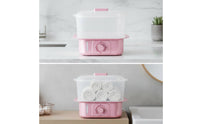 Towel Steamer Countertop Towel Warmer with Transparent Chamber Steam Sterilizer Compact Appliance Rapid Heating for Estheticians