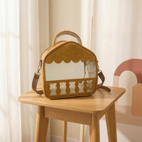 Bird Carrier with Perch Portable Bird Carrier Structured for Professional Pet Care Visits