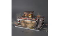 Double-Layer Parking Garage Built-in Lights Lighted Parking Garage Architectural Details Lighted Miniature Scene