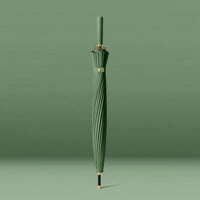 Windproof Umbrella with 24 Ribs Manual Open Long-Handled Umbrella Quick-Dry Long-Lasting for Business Professionals, Daily Commuting