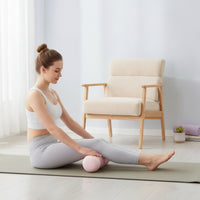Peanut Foam Roller Firm Peanut Massage Roller Solid-Core Ergonomic for Athletes, Physical Rehabilitation, Home Gym