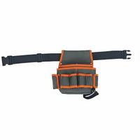 Wear-Resistant Multi-Pocket Waist Tool Bag Quick-Release Buckle Multi-Pocket Waist Pouch Lightweight & Compact Work Gear Waterproof for Electricians, Handymen, Technicians