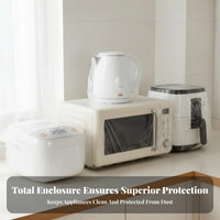 Fan Dust Protector Dustproof Dust Cover Thickened Material Appliance Cover for Homeowners, Renters, Storage, Living Room, Moving