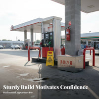 Sturdy Fire Sand Box Easy to Operate Stainless Steel Fire Bin Thickened Material Flood Control Sand Box Welded for Gas Station Operators, Safety Personnel, Property Managers, Outdoors, Factories, Warehouses, Entertainment Venues