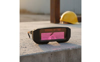 Auto-Darkening Metalworking Glasses Glare-Reducing Auto Darkening Metalworking Goggles Welder Safety Goggles Shock-Resistant
