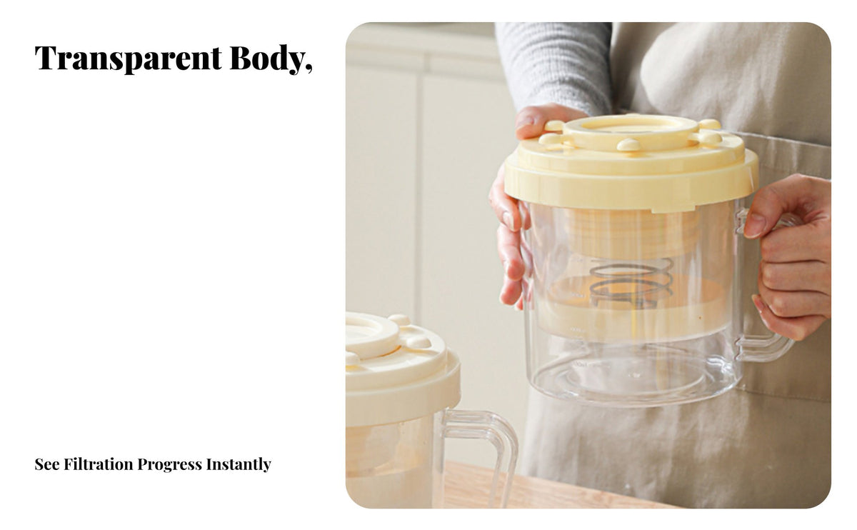 Greek Yogurt Strainer Dust-Resistant Lid Yogurt Whey Strainer Large Capacity Kitchen Gadget for Home