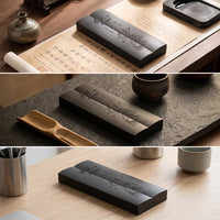 Bamboo Calligraphy Paperweights, Set of 2, for Chinese Brush Painting and Writing
