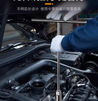 三叉六角套筒汽车电瓶拆卸扳手套头摩托车电动车维修专用工具大全