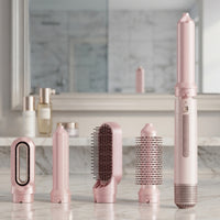 Interchangeable Hair Dryer with Attachments Versatile Hair Styling Set with Attachments Salon-Quality Multi-Styler Detachable for Women, Travelers, Home