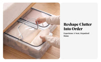 Rolling Under-Bed Container Moistureresistant Underbed Organizer Large Capacity