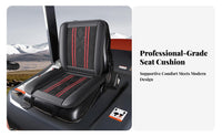 Ice Silk Material Forklift Seat Cushion All-Season Universal Tractor Seat Cushion Breathable for Farmers