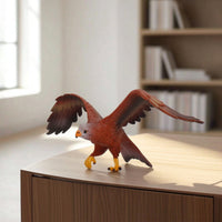 Bird Figurine Hand-Painted Wildlife Figure Realistic for Classroom, Teachers