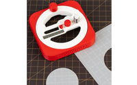 Built-in Positioning Guide Model Circle Cutter Easy to Use Adjustable Circle Cutter Clear Scale Craft Supply Sharp Blades for Hobby Crafters