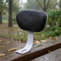 Scooter Backrest Universal Fit Bike Backrest Padded Bike Saddle Curved Bracket Included Screws