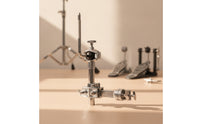 Adjustable Percussion Clamp with Extension Arm Metal Drum Set Extension Mount Clamp L-Shaped Heavy-Duty for Drummers