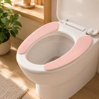 Universal Adhesive Toilet Seat Cushion, Thickened Winter Toilet Seat Cover for Home Use