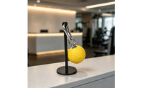 Textured Grip Ball with Carabiner Sturdy Grip Training Ball Portable Pull up Grips with Carabiners Secure for Climbers, Home Gym
