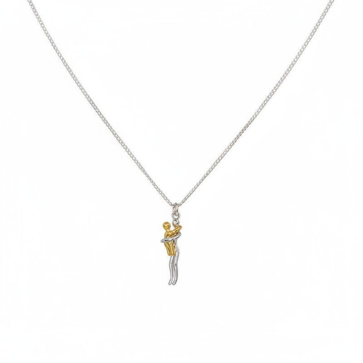 Necklace with Child Pendant Delicate Necklace with Pendant Dainty Jewelry for Parents
