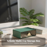 Stackable Drawer Box Compartmentalized Stackable Drawer Unit Easy reach