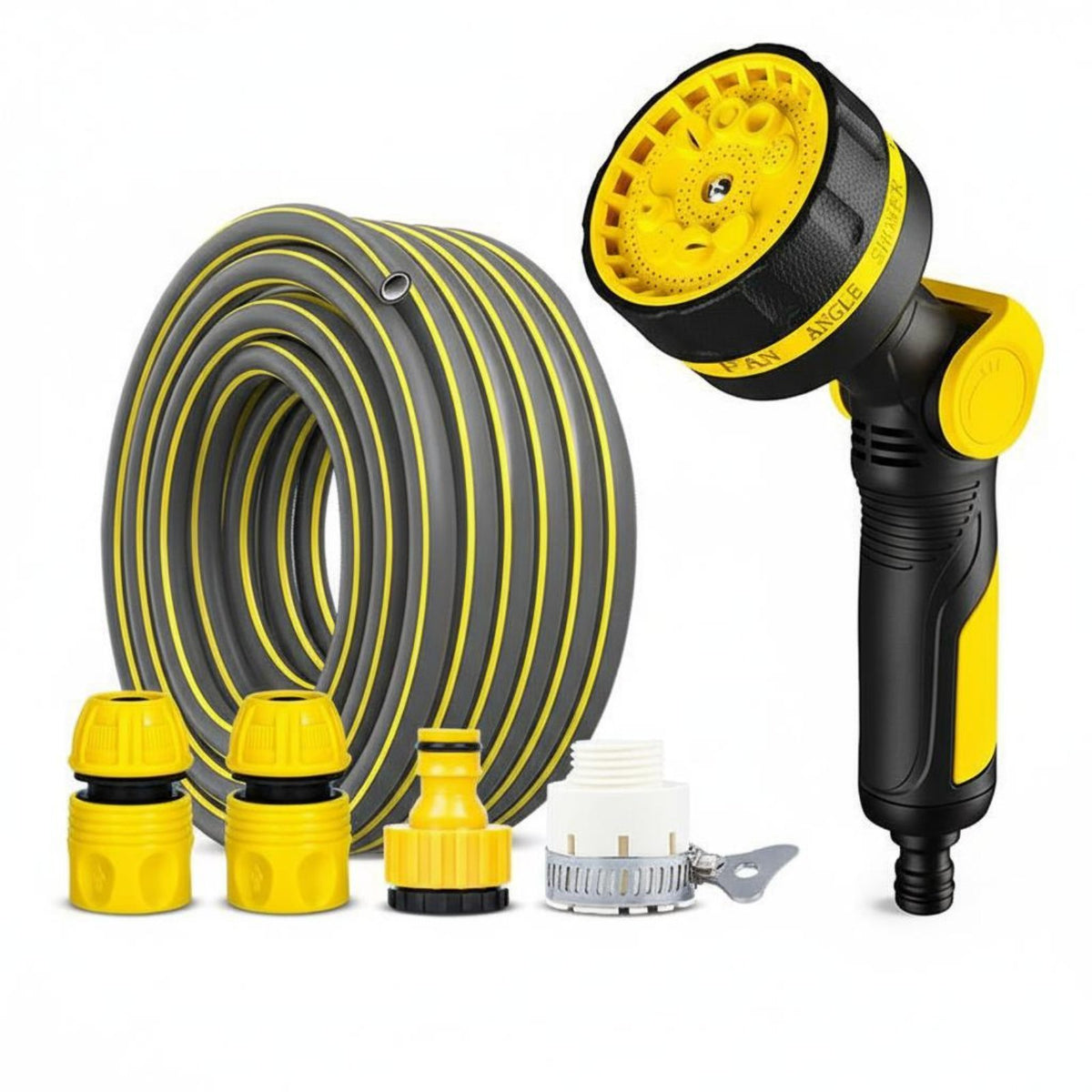 Multi-Purpose 10 Pattern Hose Sprayer Easy to Install Garden Hose Spray Long-Lasting for Gardeners, Homeowners, Yard, Outdoor Cleaning