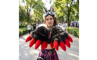 Furry Animal Claw Gloves Soft and Furry Furry Claw Gloves Oversized Creature Paws for Cosplayers, Furries, Cosplay, Conventions, Photoshoots