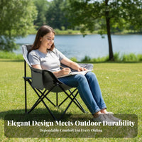 Foldable Design Collapsible Moon Chair Lightweight Camping Stool Easy Setup Outdoor gear sturdy for Art Students, Travelers, Fishing, Sketching, Picnics, Outdoors