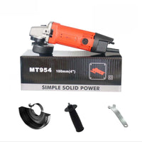 Angle Grinder Adjustable Safety Guard 4 Inch Electric Grinder Portable Metal Polisher Powerful Engine Handheld Polishing Tool