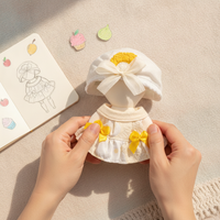 10cm Doll Clothes Set "Little Egg Yolk" Cotton Doll Outfit