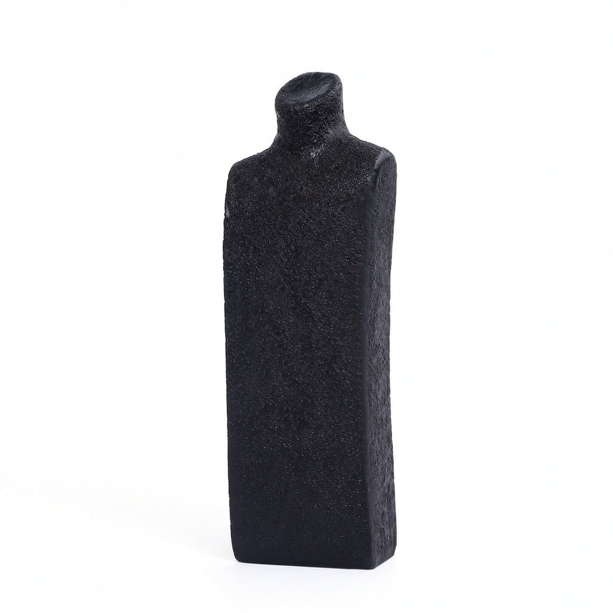 Necklace Display Stand Black Necklace Bust Holder Sculptural Jewelry Bust for Product Photography