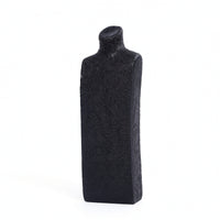 Necklace Display Stand Black Necklace Bust Holder Sculptural Jewelry Bust for Product Photography