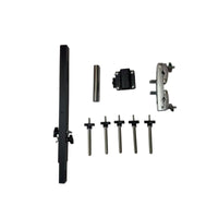 Five Slot Instrument Stand Adjustable Cowbell Holder Metal Bar Frame Musical Equipment for Percussionists, Rehearsal