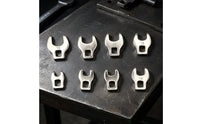8 Pieces Open End Wrench Head Heat-Treated Crowfoot Wrench Heat-Treated Wrenches for Mechanics, Automotive Repair