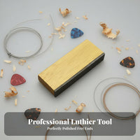 Protects Fretboard Guitar Fret Beveling File Professional Grade Fret End Beveling File High Carbon Steel for Luthiers, Repair Shop, Workshop