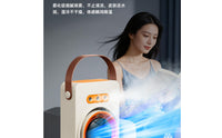 Humidifying Twin Fan Function Small Appliance Display Screen Climate Device