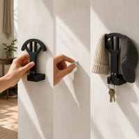 Wall-Mounted Wooden Hat Rack for Cowboy Hats, Baseball Caps, and Sun Hats